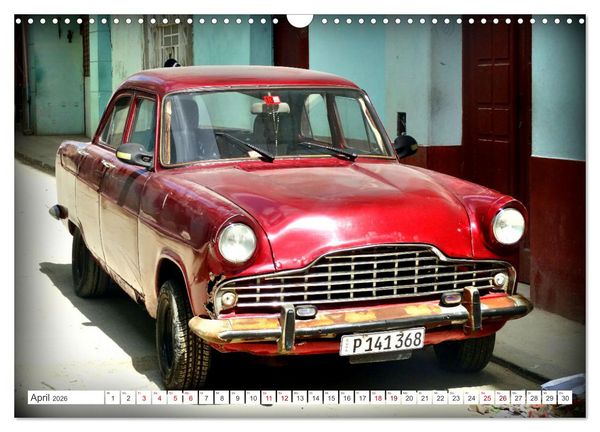 Produktbild: ZEPHYR - Ein britischer Ford in Kuba (Wandkalender 2026 DIN A3 quer), CALVENDO Monatskalender