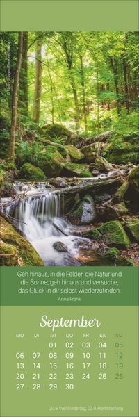 Produktbild: Achtsamkeit Lesezeichen & Kalender 2027
