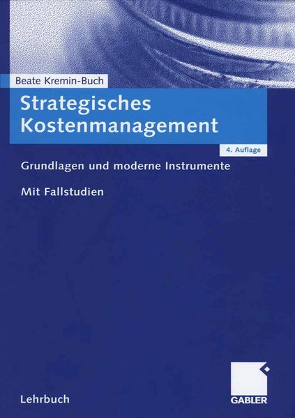 Produktbild: Strategisches Kostenmanagement