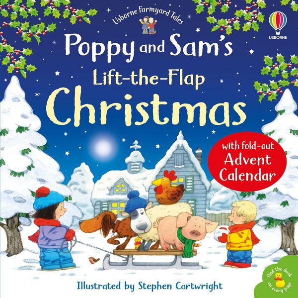 Produktbild: Poppy and Sam's Lift-the-Flap Christmas with Advent Calendar