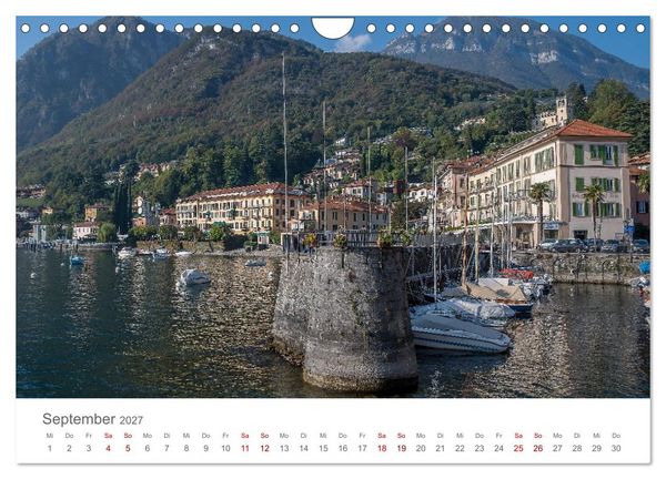 Produktbild: Como und der Comer See (Wandkalender 2027 DIN A4 quer), CALVENDO Monatskalender