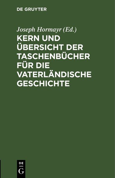 Produktbild: Kern und &Uuml;bersicht der Taschenb&uuml;cher f&uuml;r die vaterl&auml;ndische Geschichte