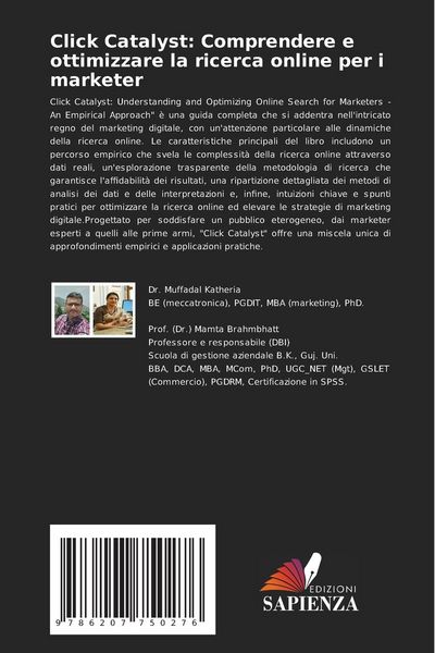 Produktbild: Click Catalyst: Comprendere e ottimizzare la ricerca online per i marketer