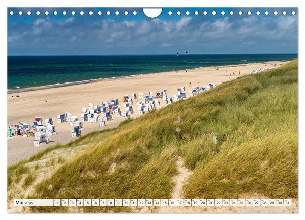 Produktbild: Deutschland - Insel Sylt (Wandkalender 2026 DIN A4 quer), CALVENDO Monatskalender