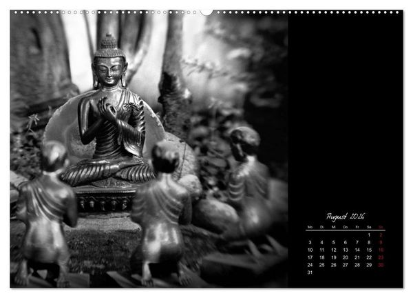 Produktbild: Worte des Buddha 2026 (hochwertiger Premium Wandkalender 2026 DIN A2 quer), Kunstdruck in Hochglanz