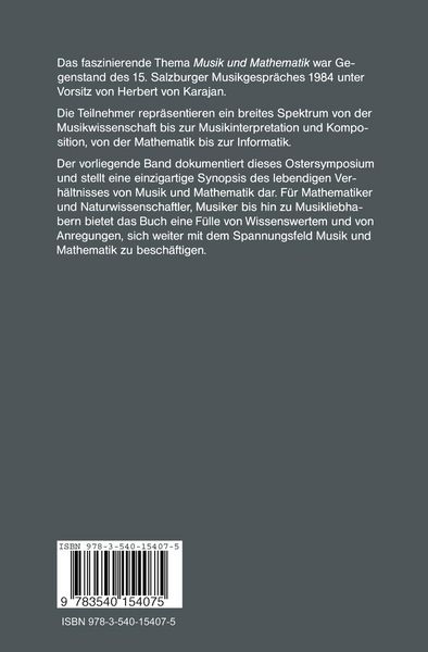 Produktbild: Musik und Mathematik