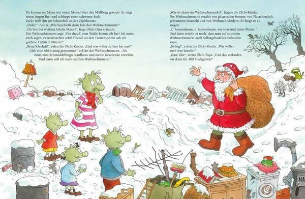 Produktbild: Die Olchis. Kr&ouml;tige Weihnachten
