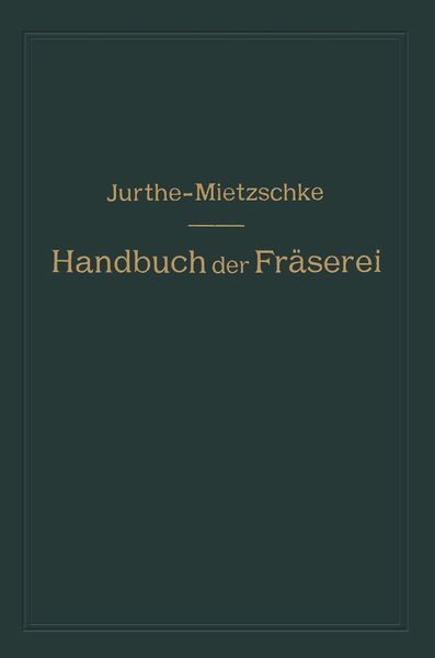 Produktbild: Handbuch der Fr&auml;serei
