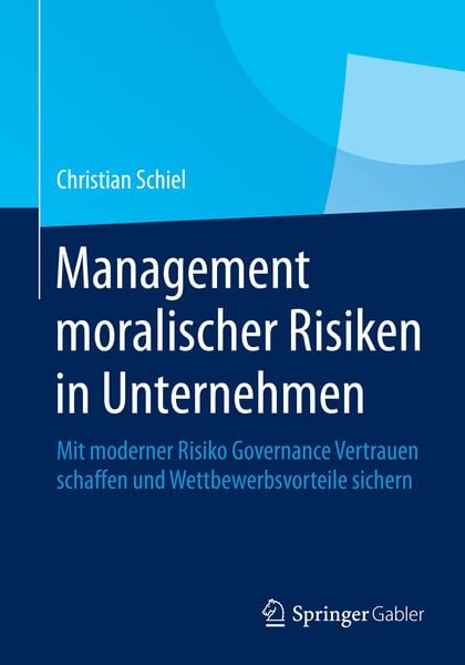 Produktbild: Management moralischer Risiken in Unternehmen
