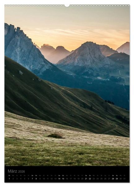 Produktbild: Tirol - Faszination Gebirge (Wandkalender 2026 DIN A2 hoch), CALVENDO Monatskalender