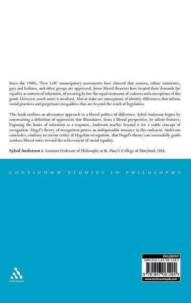 Produktbild: Hegel's Theory of Recognition