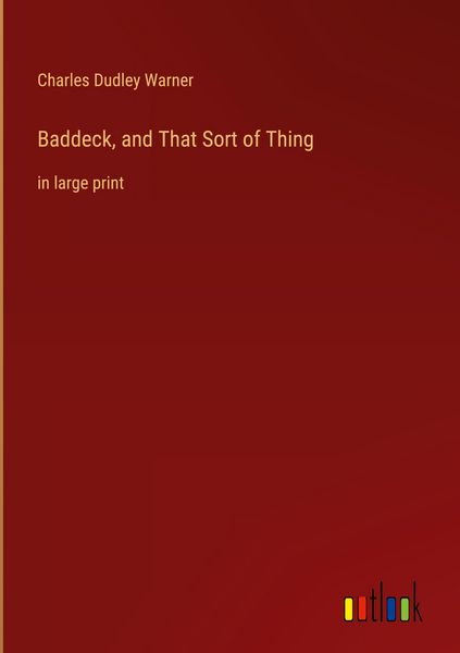 Produktbild: Baddeck, and That Sort of Thing