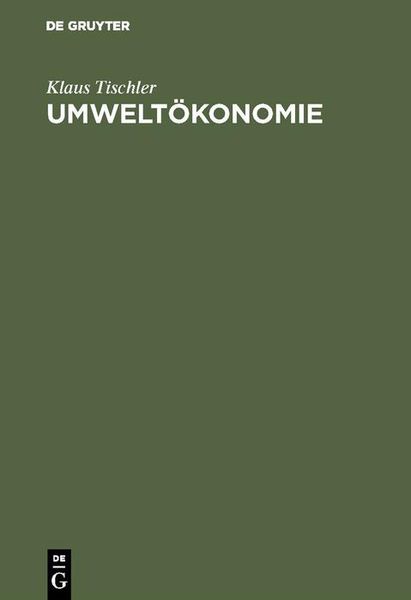 Produktbild: Umwelt&ouml;konomie