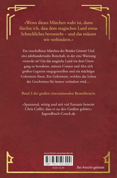 Produktbild: Land of Stories: Das magische Land - Eine d&uuml;stere Warnung