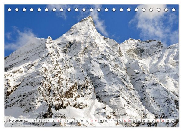Produktbild: Der Manaslu Himal, gewaltige Bergriesen (Tischkalender 2027 DIN A5 quer), CALVENDO Monatskalender