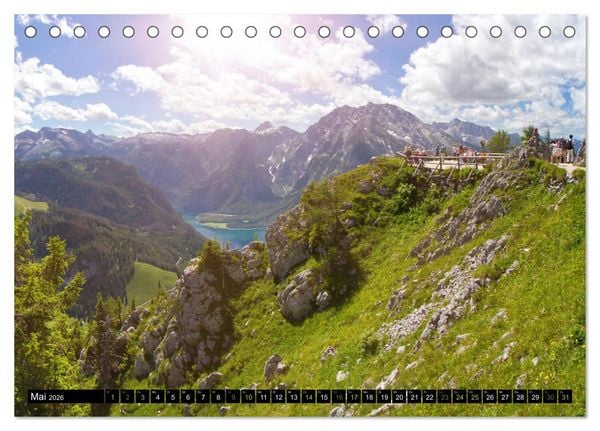 Produktbild: St. Bartholom&auml; und der K&ouml;nigssee (Tischkalender 2026 DIN A5 quer), CALVENDO Monatskalender