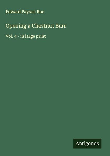 Produktbild: Opening a Chestnut Burr