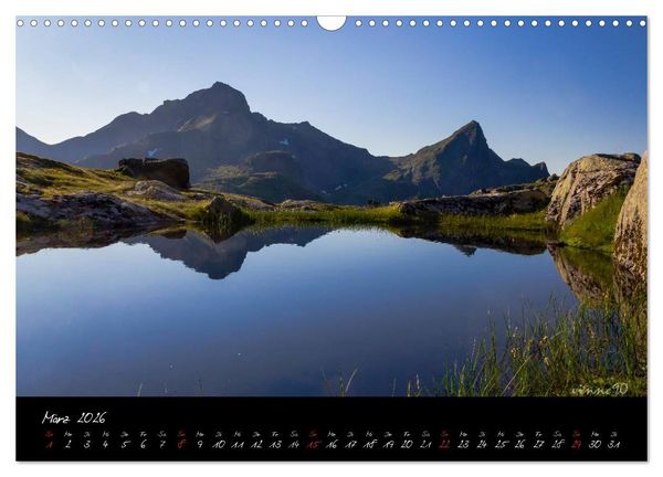 Produktbild: NORDISCH (Wandkalender 2026 DIN A3 quer), CALVENDO Monatskalender