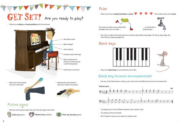 Produktbild: GET SET PI_GET SET PIANO TUTOR
