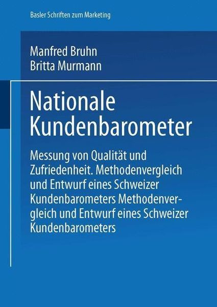 Produktbild: Nationale Kundenbarometer
