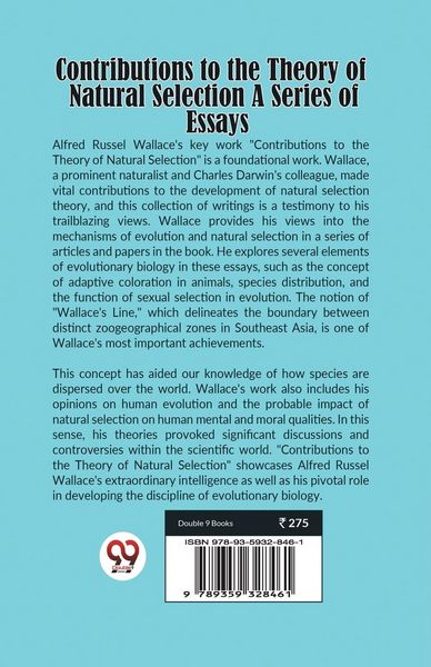 Produktbild: Contributions to the Theory of Natural Selection A Series of Essays