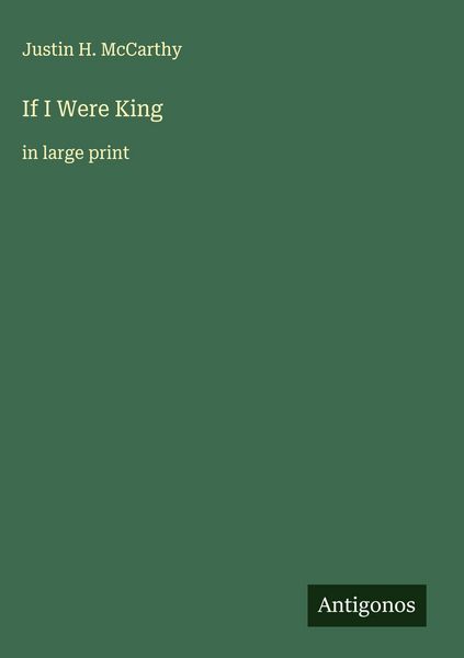 Produktbild: If I Were King