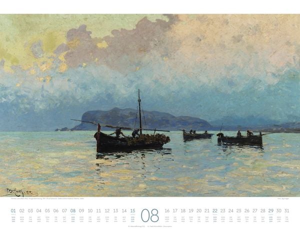Produktbild: Kunstwerk Meer Kalender 2027