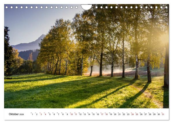 Produktbild: Kitzb&uuml;hel, Sportstadt und Wanderparadies (Wandkalender 2026 DIN A4 quer), CALVENDO Monatskalender