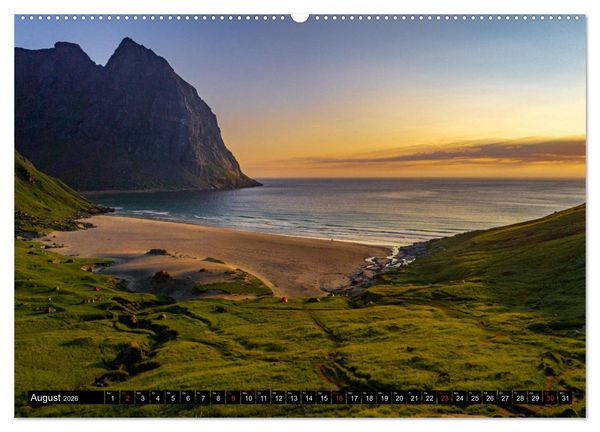 Produktbild: Wilde Landschaften (hochwertiger Premium Wandkalender 2026 DIN A2 quer), Kunstdruck in Hochglanz