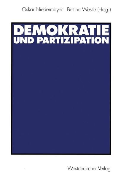 Produktbild: Demokratie und Partizipation