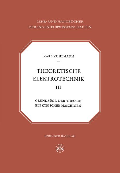 Produktbild: Theoretische Elektrotechnik