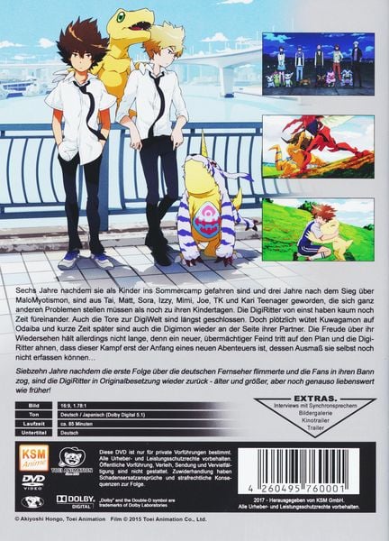 Produktbild: Digimon Adventure tri. Chapter 1 - Reunion