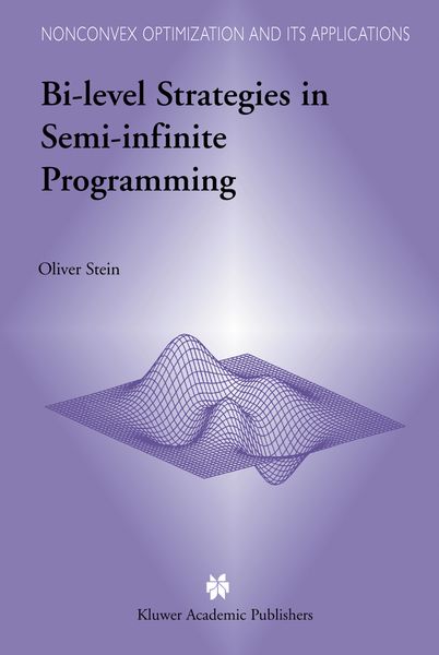 Produktbild: Bi-Level Strategies in Semi-Infinite Programming