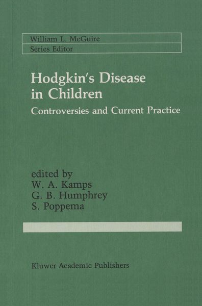 Produktbild: Hodgkin&rsquo;s Disease in Children