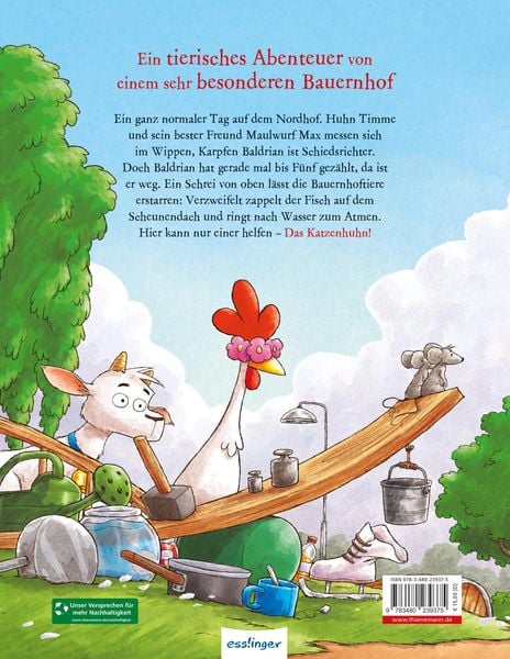 Produktbild: Das Katzenhuhn: Was macht der Fisch auf dem Dach?