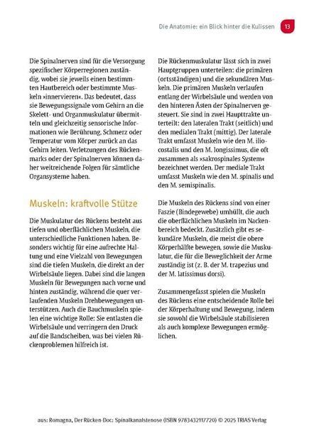 Produktbild: Der R&uuml;cken-Doc: Spinalkanalstenose