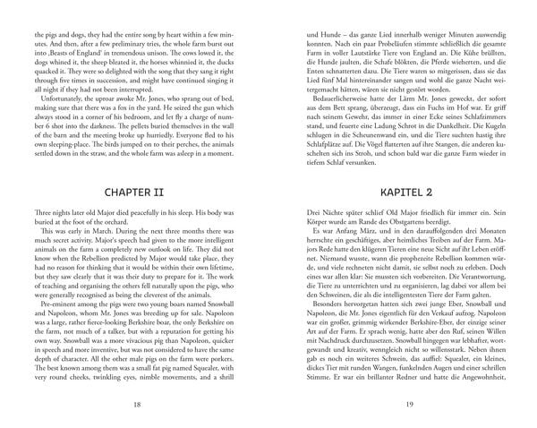 Produktbild: Farm der Tiere / Animal Farm. George Orwell. Zweisprachig Englisch-Deutsch