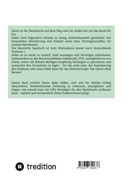 Produktbild: Finanzielle Freiheit f&uuml;r unsere Kinder!