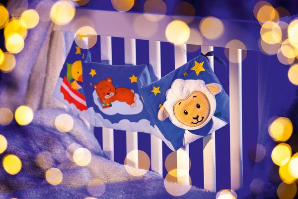 Produktbild: Ministeps: Meine ersten Kuschel-Bilder (Stoff-Leporello)