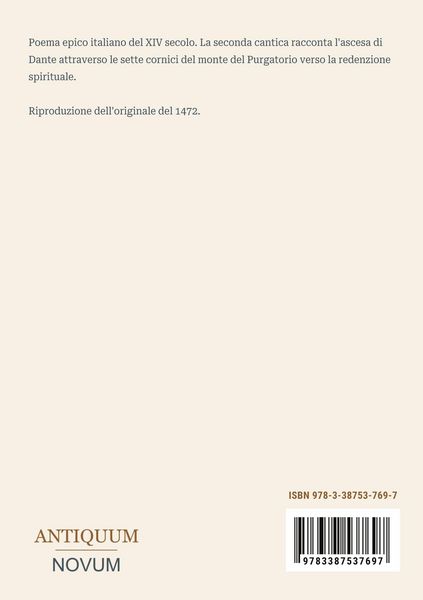 Produktbild: La Divina Commedia
