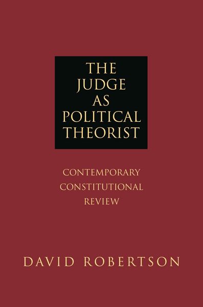 Produktbild: Judge as Political Theorist
