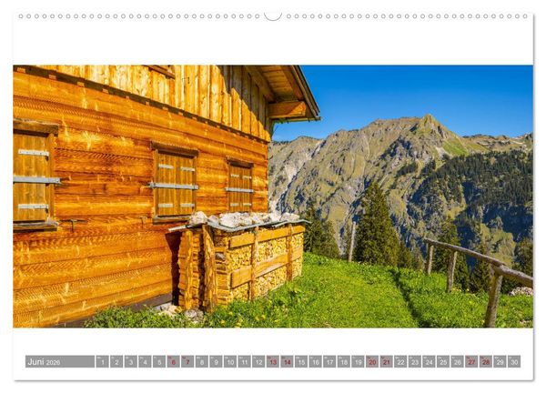 Produktbild: Oberallg&auml;u Panorama (hochwertiger Premium Wandkalender 2026 DIN A2 quer), Kunstdruck in Hochglanz