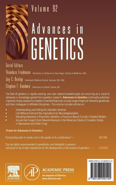 Produktbild: Advances in Genetics
