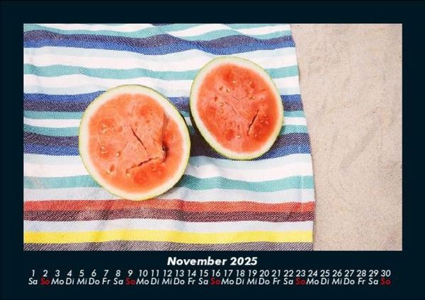 Produktbild: Obstkalender 2025 Fotokalender DIN A5