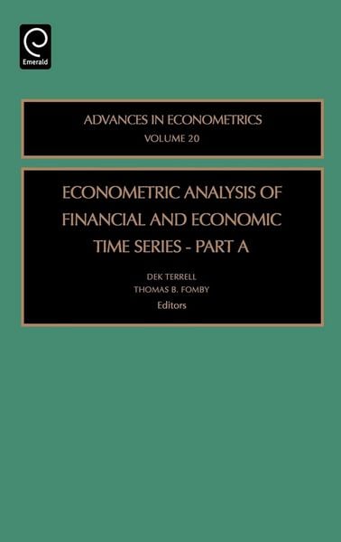 Produktbild: Econometric Analysis of Financial and Economic Time Series