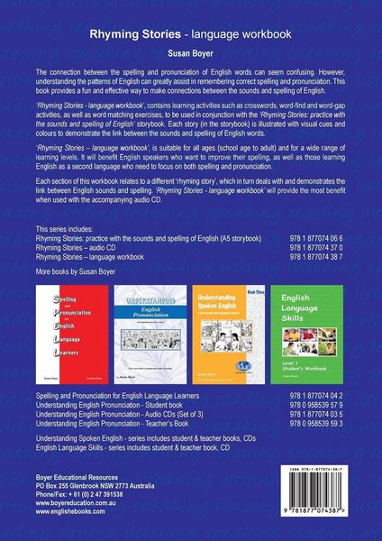 Produktbild: Rhyming Stories - language worbook