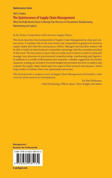 Produktbild: The Quintessence of Supply Chain Management