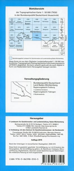 Produktbild: Konstanz 1 : 50 000