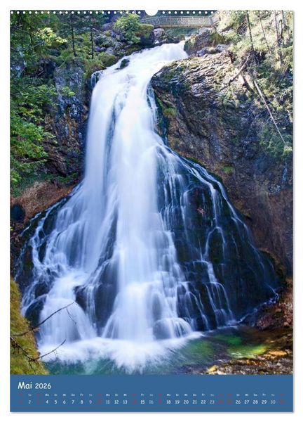 Produktbild: Der Weg des Wassers (hochwertiger Premium Wandkalender 2026 DIN A2 hoch), Kunstdruck in Hochglanz