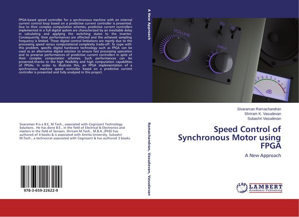 Produktbild: Speed Control of Synchronous Motor using FPGA
